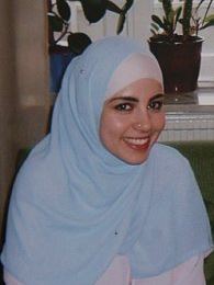 Terrorist widow wearing hijab